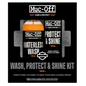 Muc-Off Wash, Protect & Shine kit